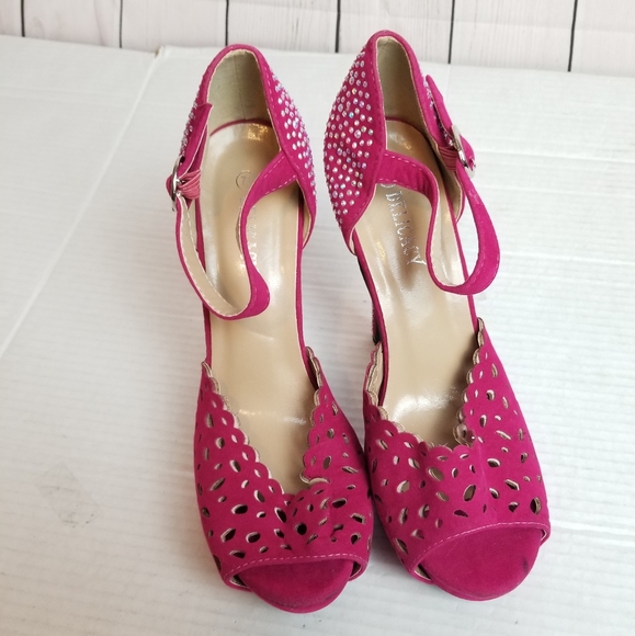 Bling platform heels - Picture 7 of 8